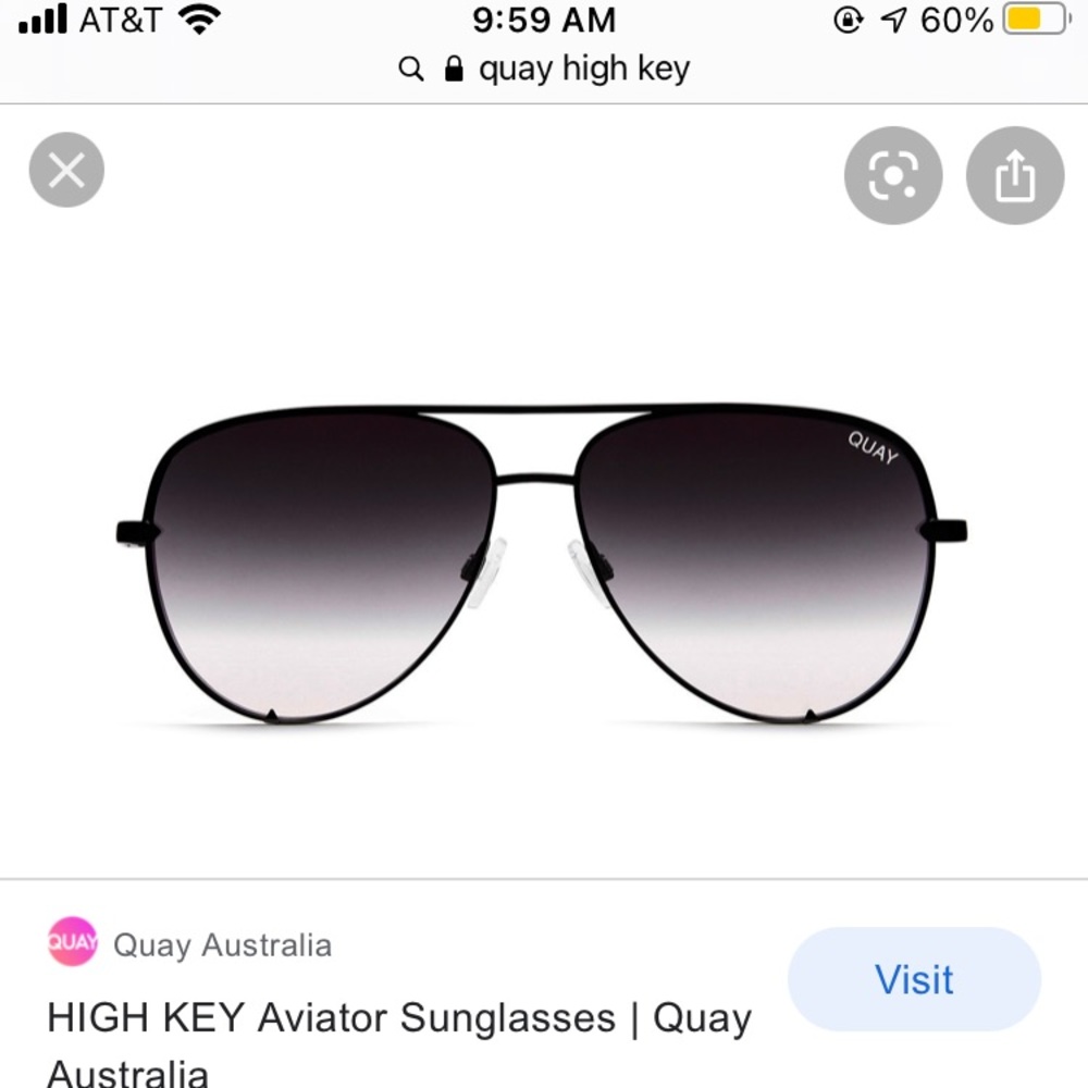 Quay High Key Aviators